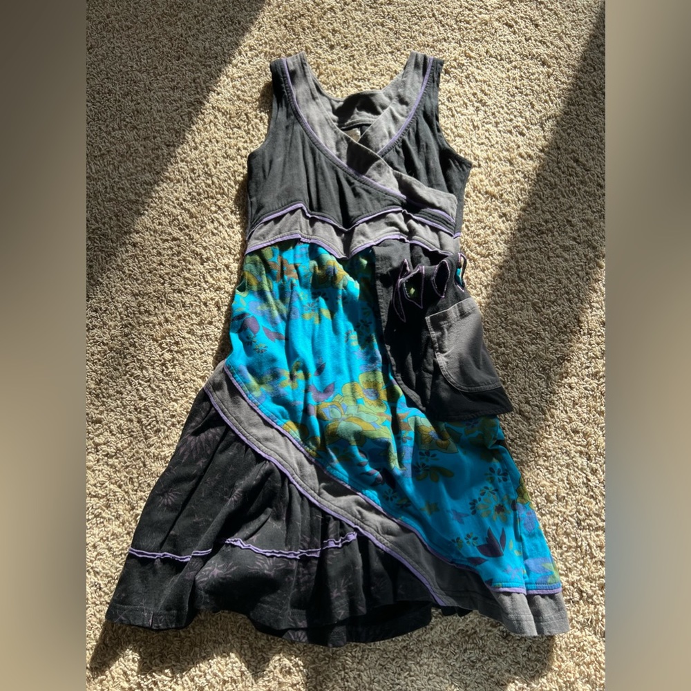 Boho/Hippie Patchwork Dress
